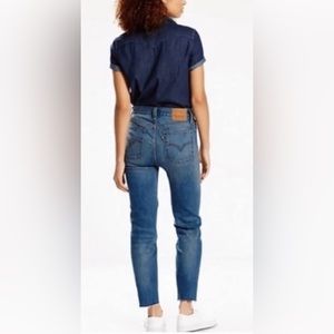 Levi’s white oak cone denim jeans